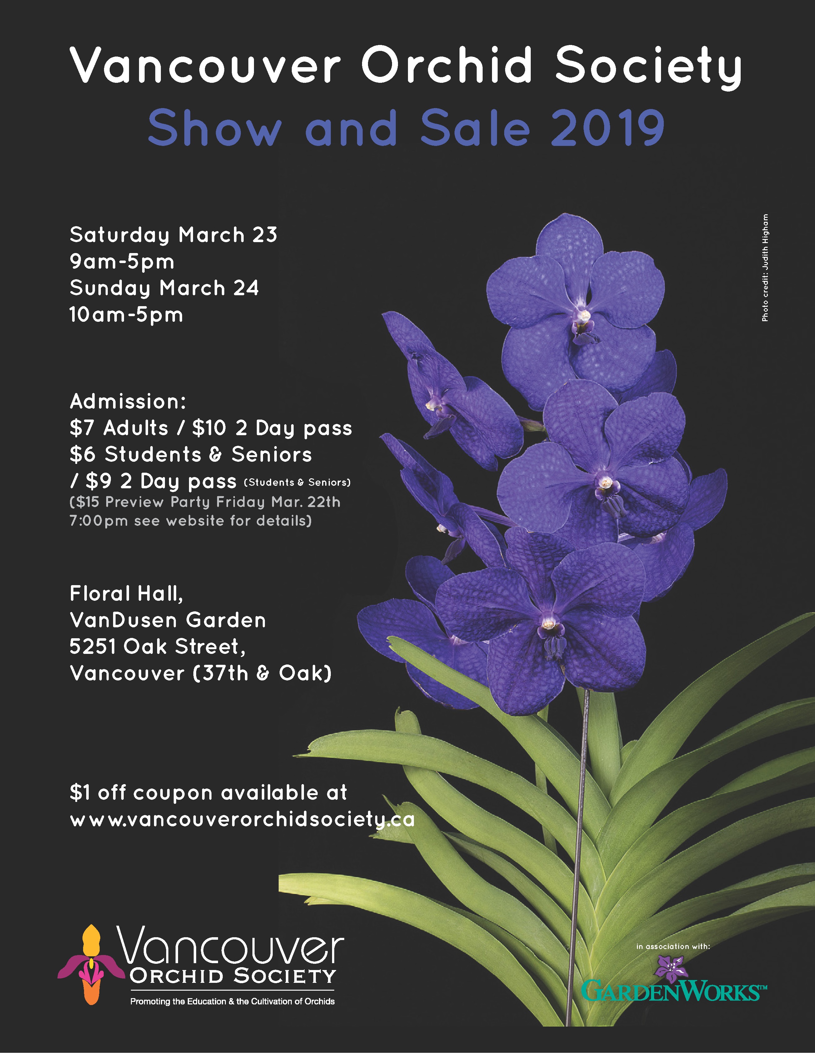 annual show ‹ vancouver orchid society
